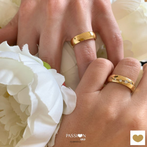 Aliança de casamento "Kara" - Alianças de casamento em ouro | Guard...