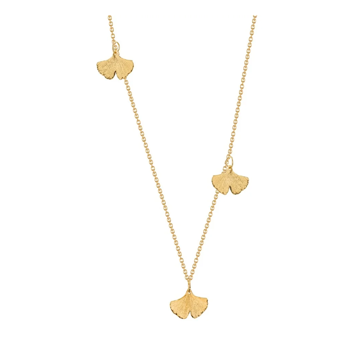 Colar Bruno da Rocha "3 Ginkgos"-Início-Guarda-joias.com